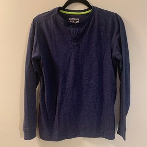 RuffHewn long sleeve henley - youth XL